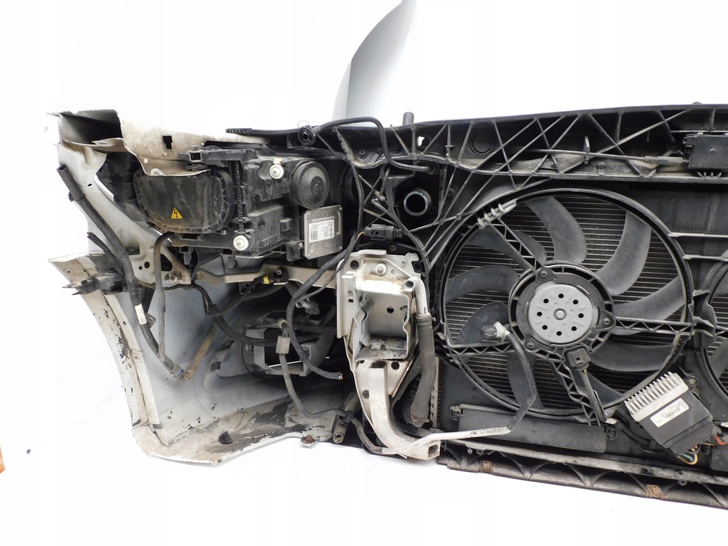 фото №11, Audi a6 c7 4g kompletny перед бампер лампы капот