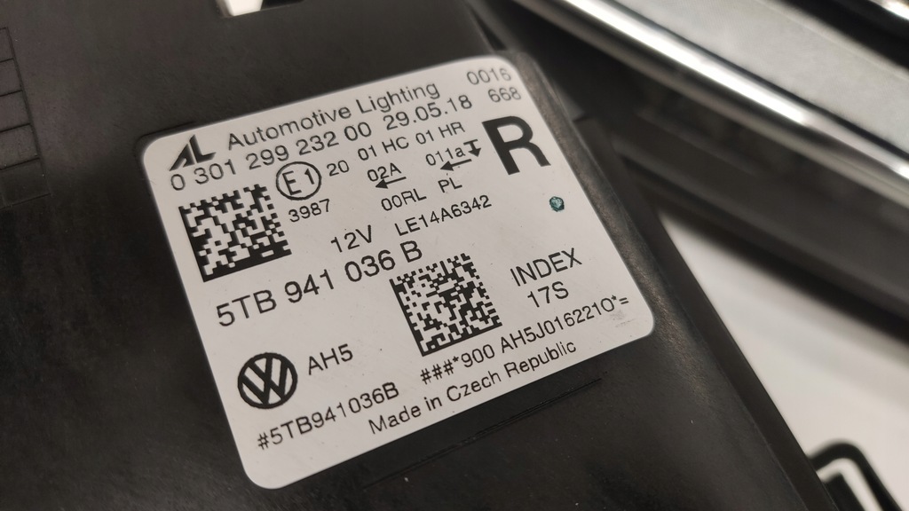 фото №6, Vw touran 5tb фара full led лампа левая правая