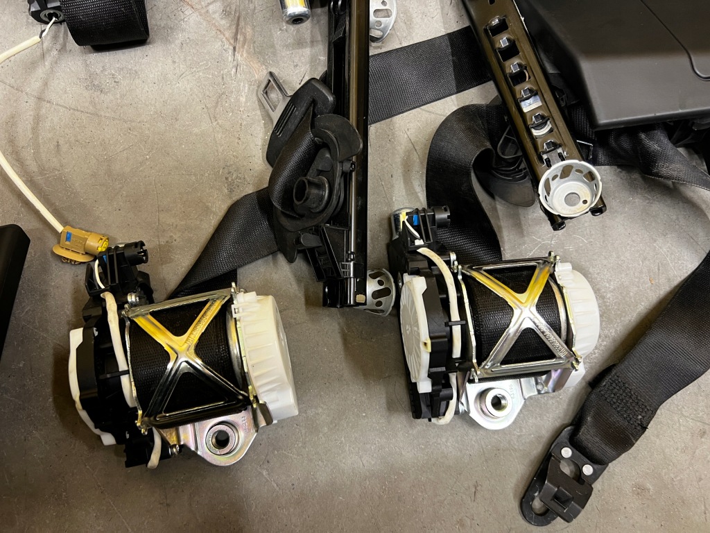 фото №12, Комплект приборная панель подушки безопасности подушка безопасности ремни коленная подушка безопасности porsche panamera 970 i lift