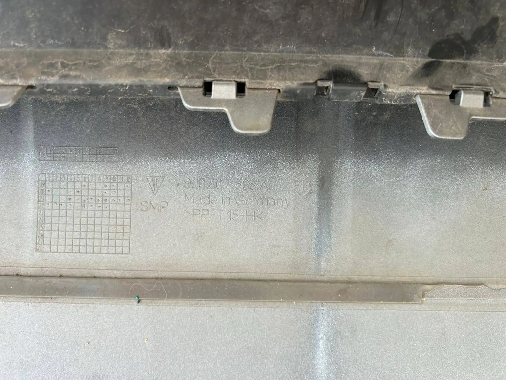 фото №7, Porsche taycan 9j cross turismo накладка бампера задня 9j0807568 a оригінал