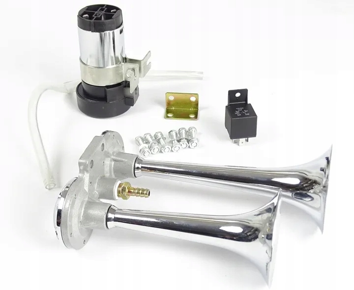 фото №1, Сигнал клаксон сигнал tir хром компресор гучний + компресор