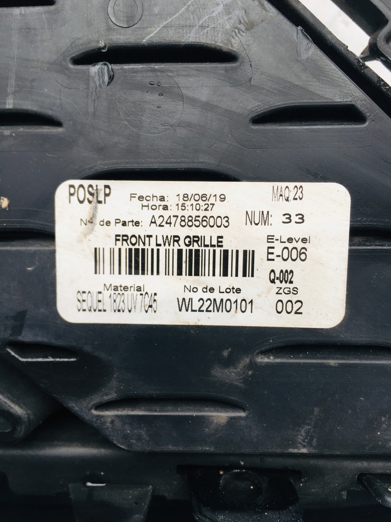 фото №14, Mercedes glb w2478856003 amg решётка средняя передняя