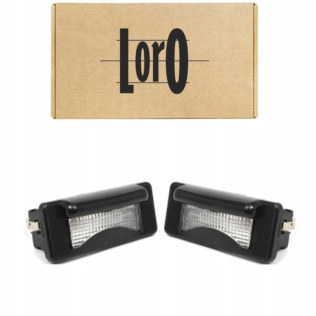 фото №1, Ліхтарі номерного знака led mercedes sprinter 1995-2006 vw lt 1996-2005