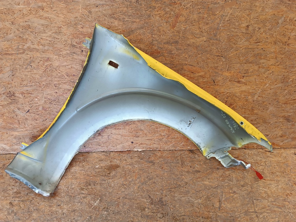фото №9, Nissan navara d40 iii 2005- крыло левый перед оригинальный zdrowy