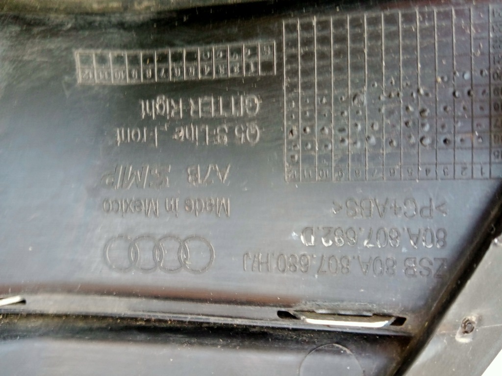 фото №6, Audi q5 ii s-line права решітка бампера 80a807682d