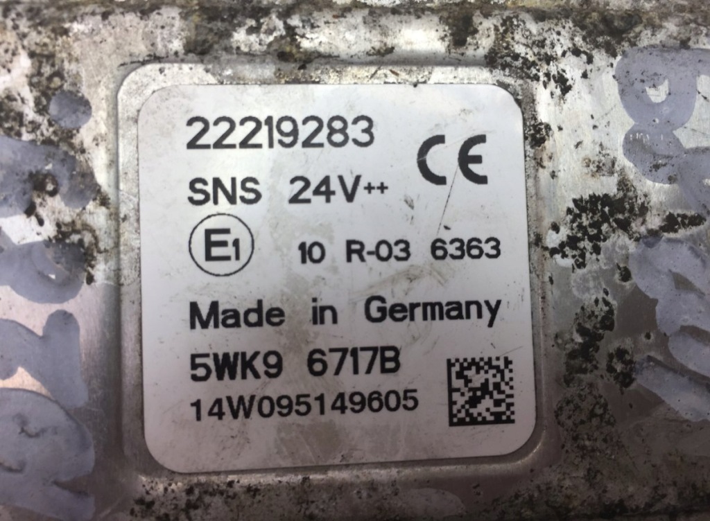 фото №5, 22219283 volvo датчик nox