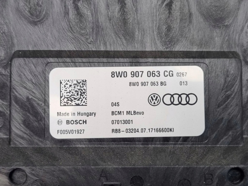 фото №3, Audi a5 2018 модуль / блок керування комфорту