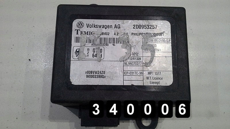 фото №1, 1998 vw lt35 реле 2d0953257