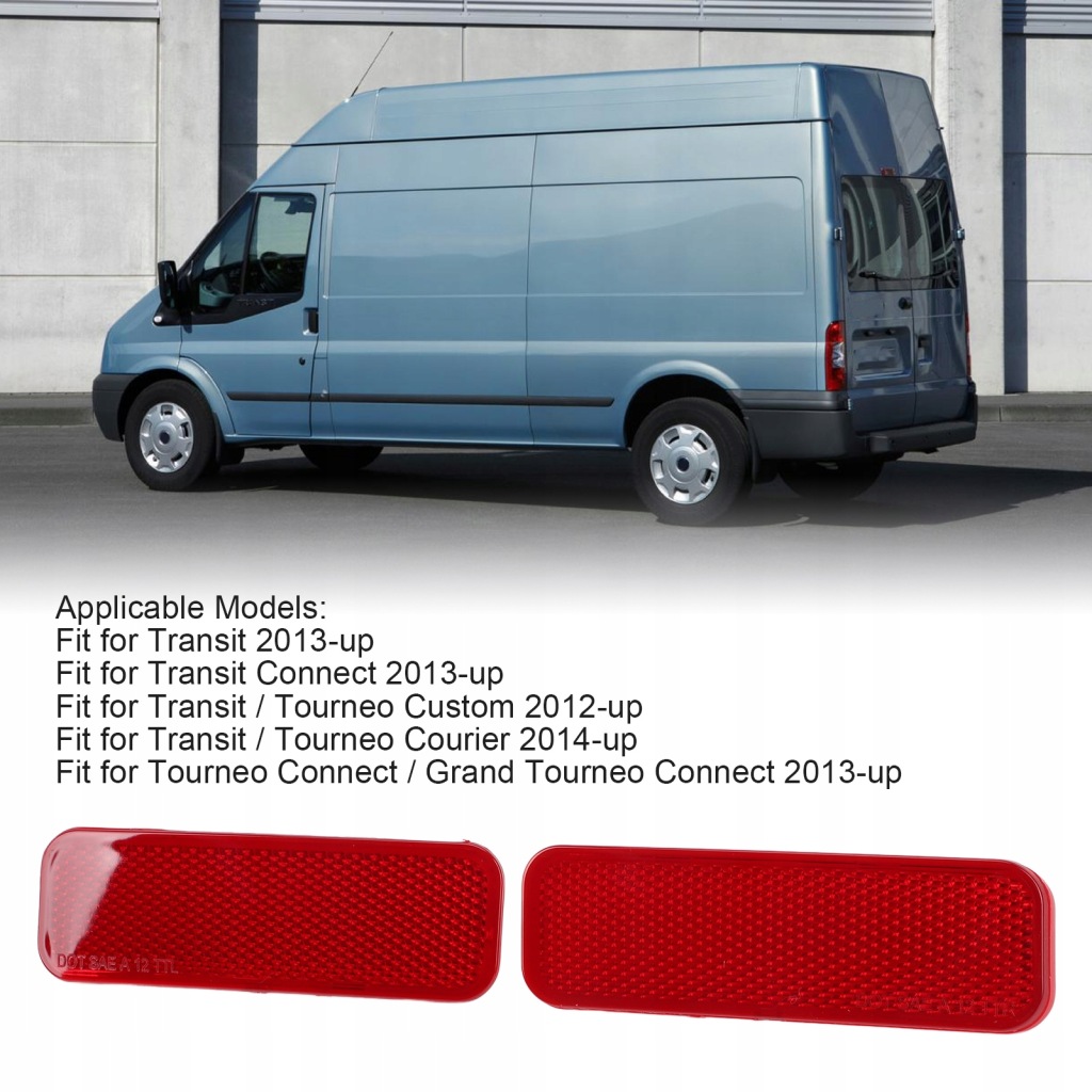 фото №14, 1 пара фара заднього бампера bk21515c0aa молдинг відбиваюча oq