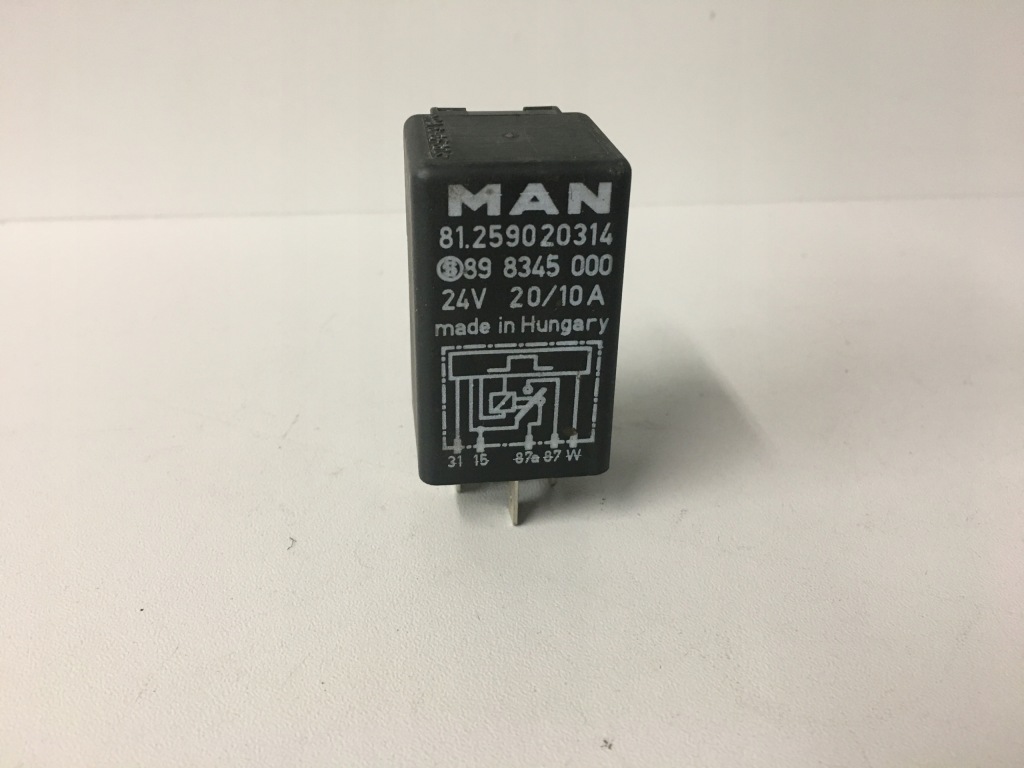 фото №1, Реле насоса топлива топливной man