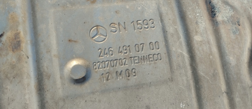 фото №5, Гаситель конечный выхлоп mercedes b-klasa w246 1.8 cdi 2464910700