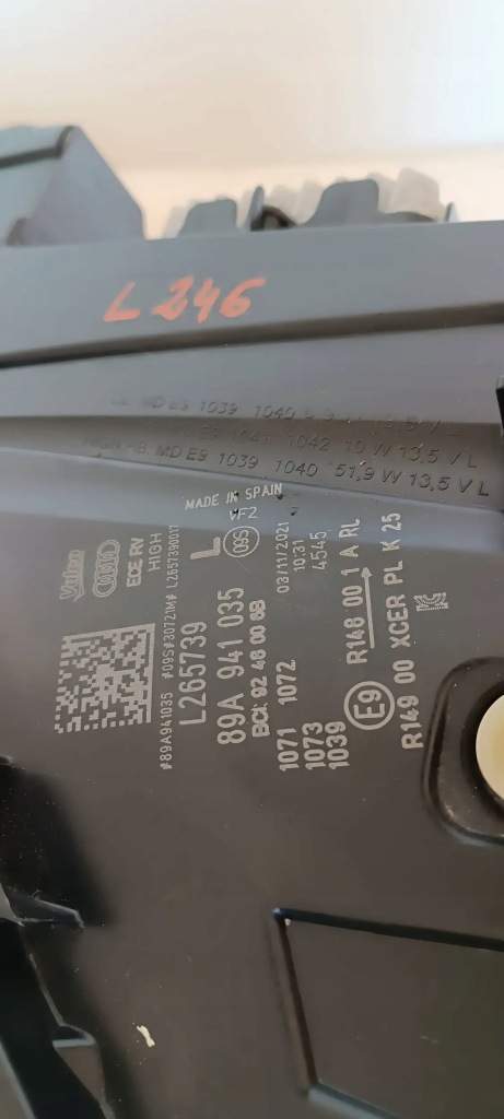 фото №15, Лампа audi q4 e-tron 89a matrix full led 89a941035