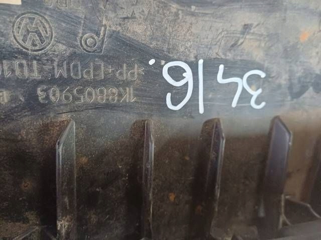 фото №6, M34 спойлер накладка бампера перед 1k8805903 vw scirocco