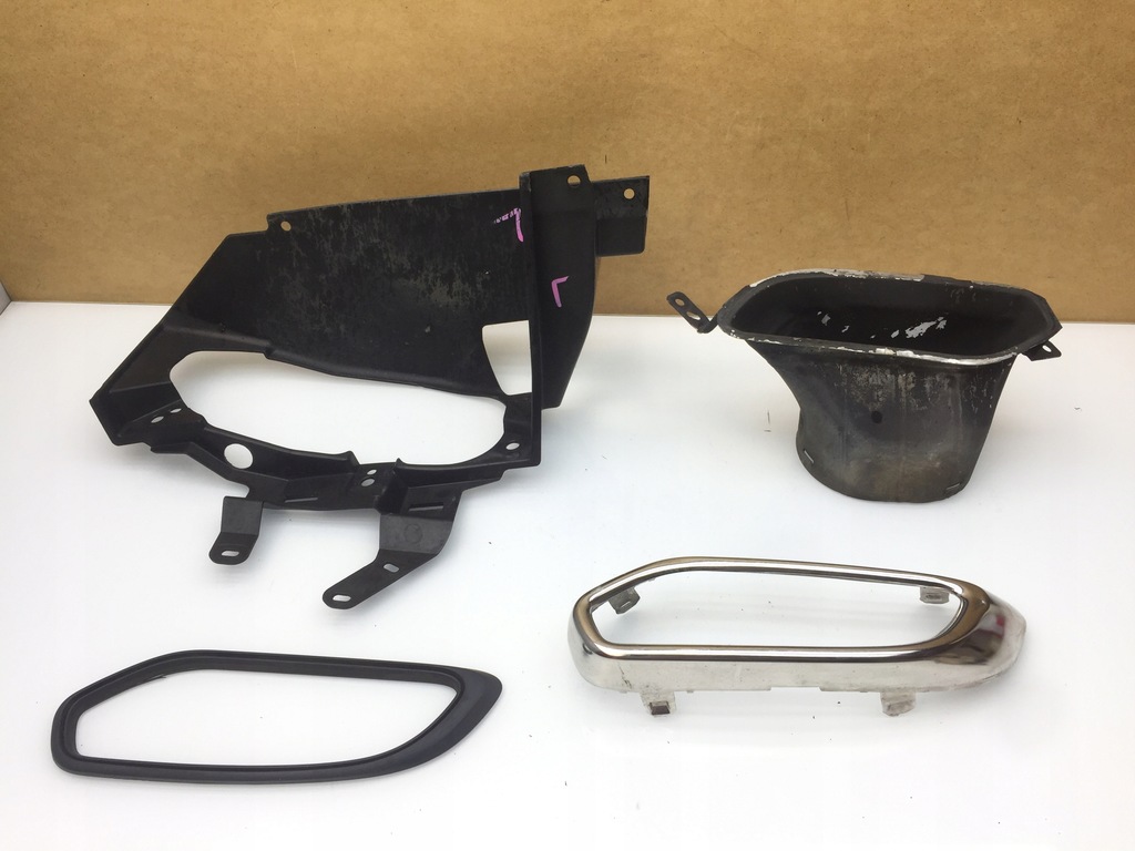 фото №1, Citroen ds5 диффузор выхлоп хром левый бампер задняя