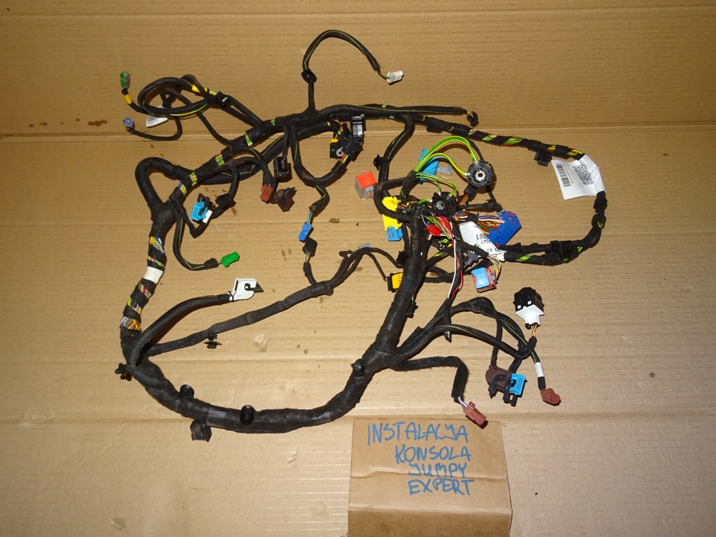 фото №1, Peugeot expert iii jumpy электропроводка консоли
