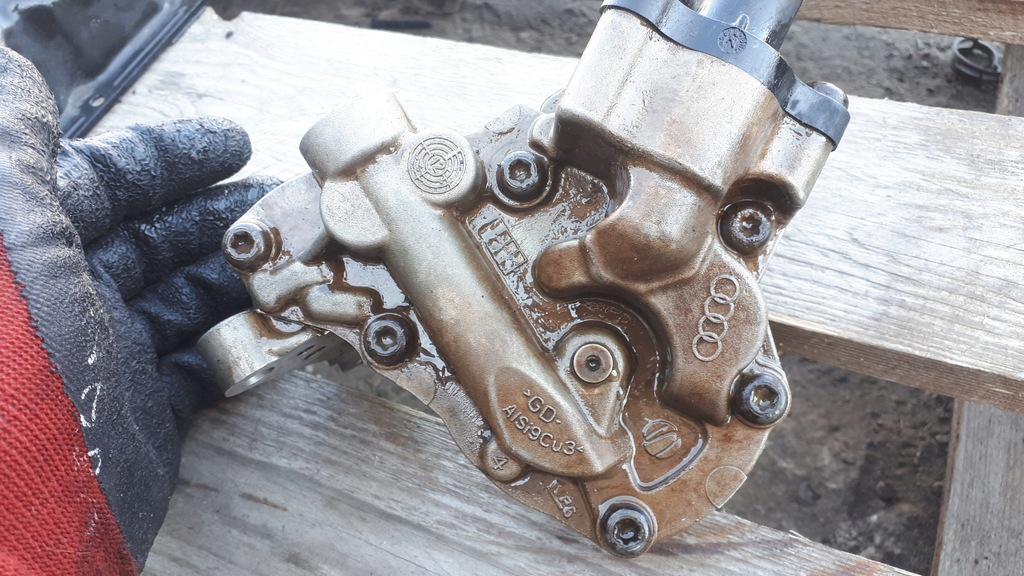 фото №7, S4 b8 lift насос оливи масляна 3.0 tfsi маслоприймач