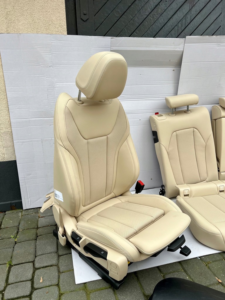 фото №5, Bmw x3 g01 сидіння шкіра сидіння заднє сидіння обшивки тунель середина m-pakiet