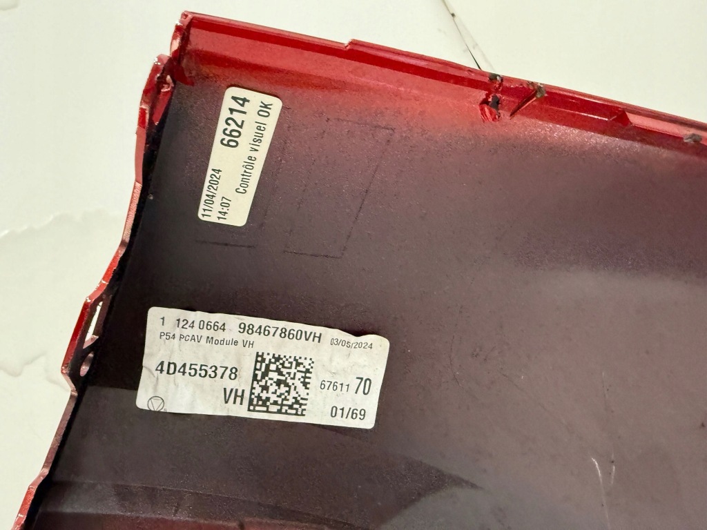 Peugeot 408 p54 бампер перед передний уголок левая решётка хороший с Разборки