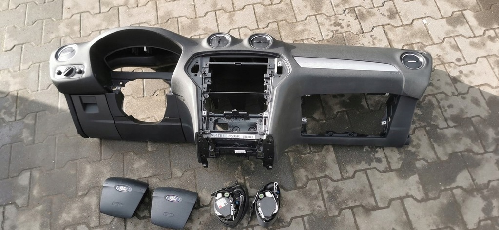 фото №7, Ford mondeo mk4 2007-14r.- консоль панель приладів подушки безпеки ремені kpl. eu