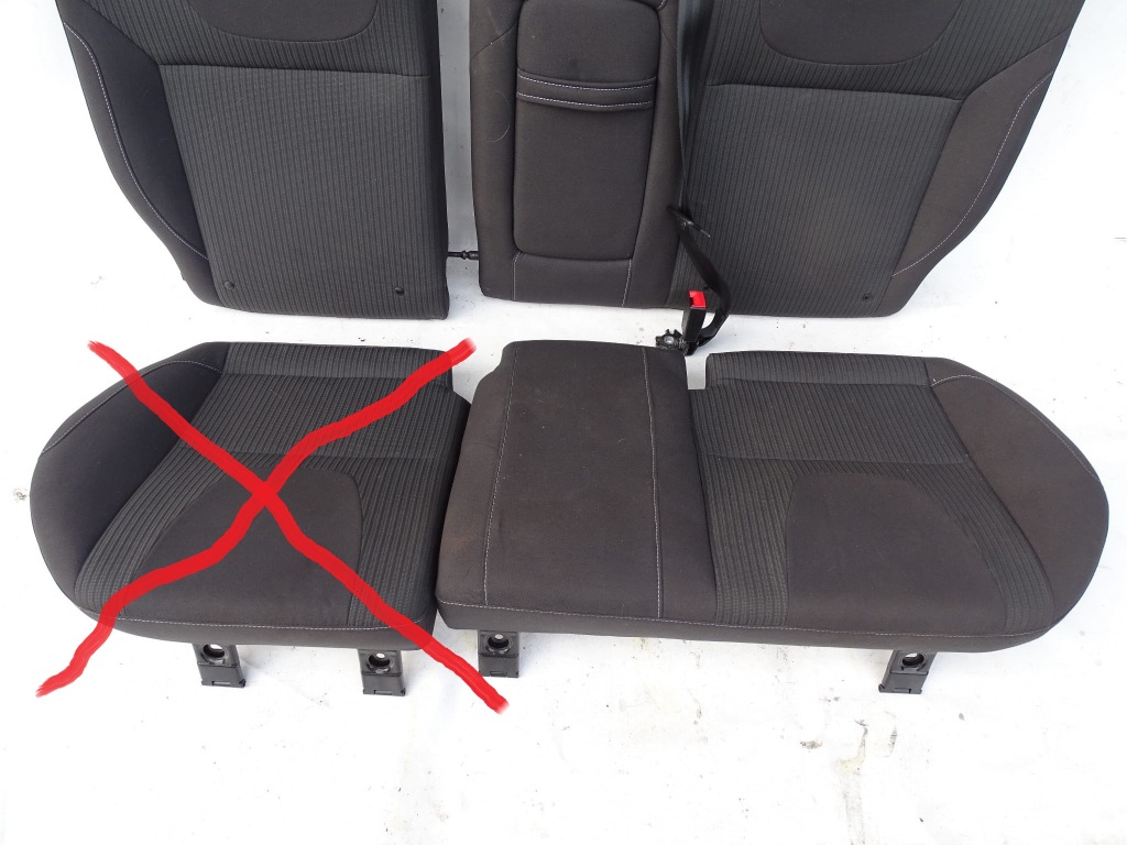 фото №1, Заднє сидіння задня задня спинка ford focus iii mk3 sedan