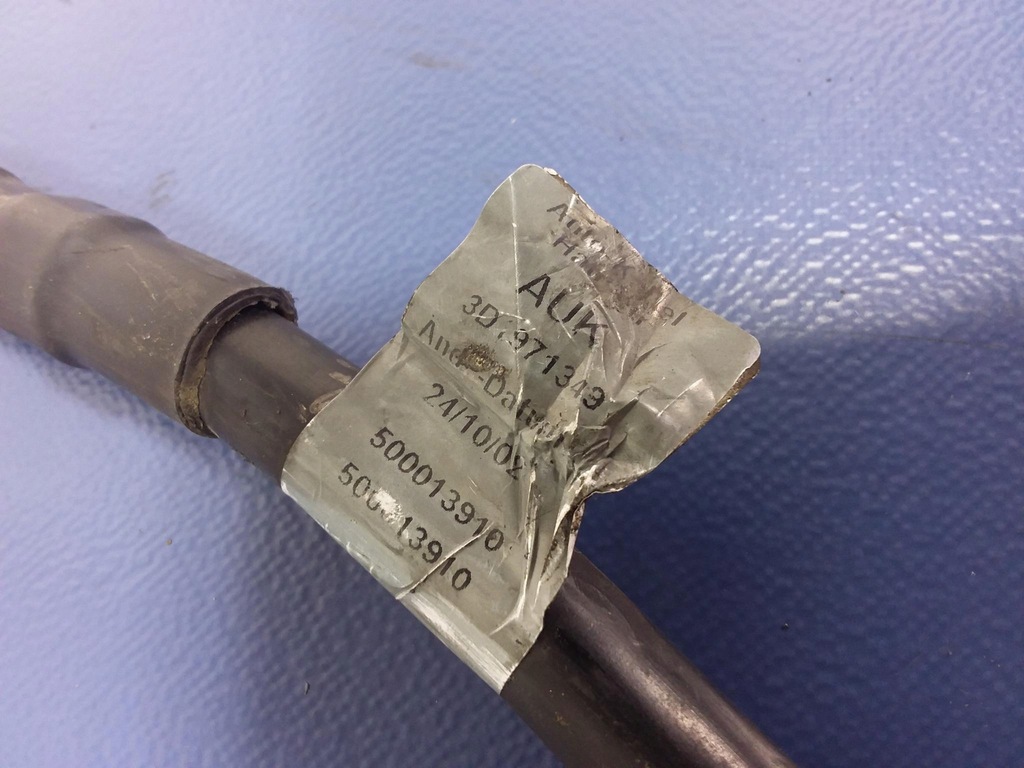 фото №4, Vw phaeton шланг акумулятор 3d1971349