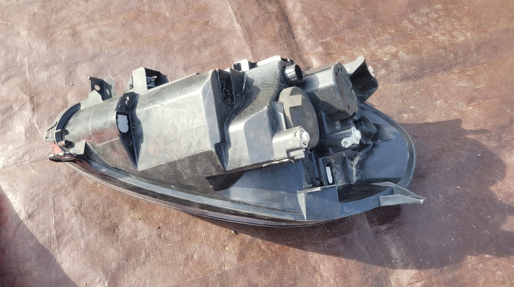 фото №12, Fiat grande punto evo 09- лампа ліва перед фара лівий / 1612