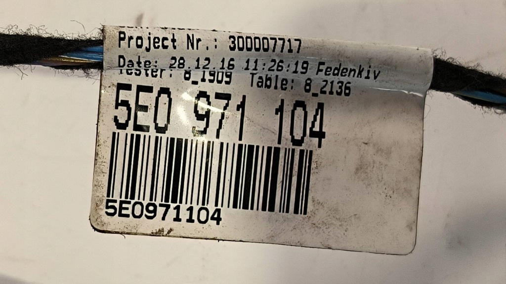 фото №3, Жгут 5e0971104 skoda octavia iii