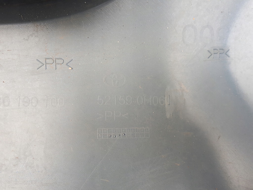 фото №13, Toyota aygo ii 2014-2018 14-18 бампер задній задня