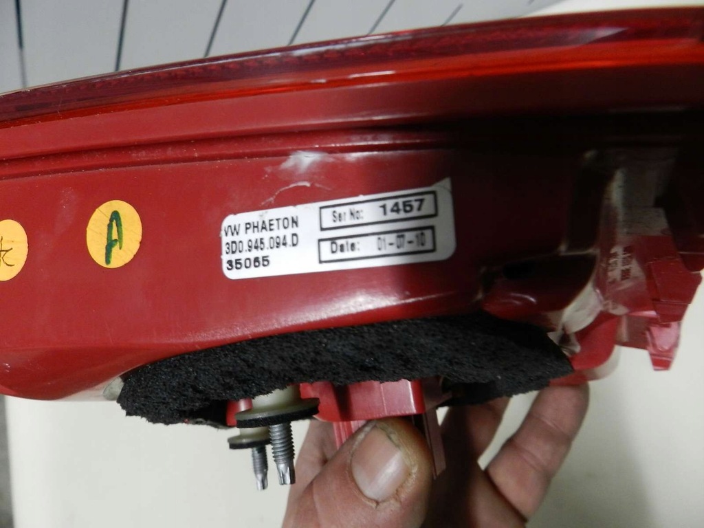 фото №8, Vw phaeton 3d0 lift 10-16 лампа led задняя левая правая сторона plus правая крышка багажника