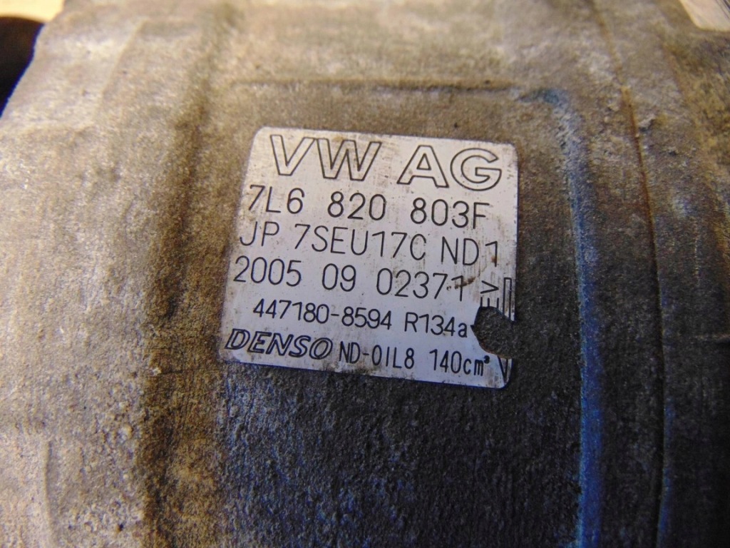 фото №11, Компрессор кондиционера vw touareg 3.0 7l6820803f