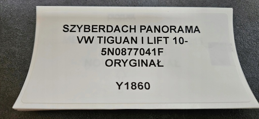 фото №8, Люк панорама vw tiguan i lift 10- оригинал 5n0877041f