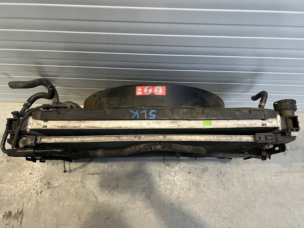 фото №7, Комплект радиатор радиатор mercedes slk w172