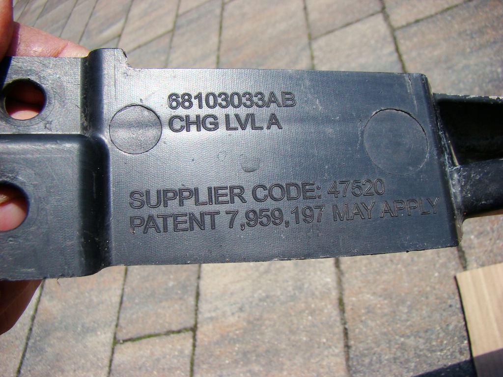 фото №6, Jeep cherokee kl усилитель бампера балка