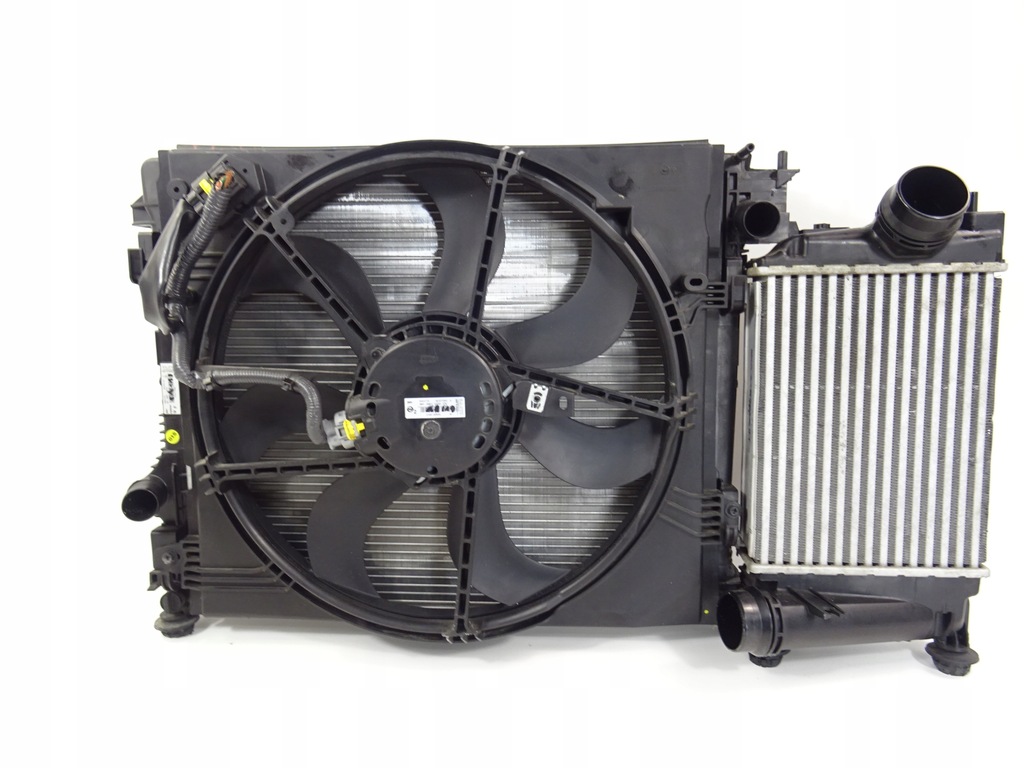 фото №9, Nissan qashqai ii j11 lift 1.5 dci комплект радиатор интеркулер вентилятор