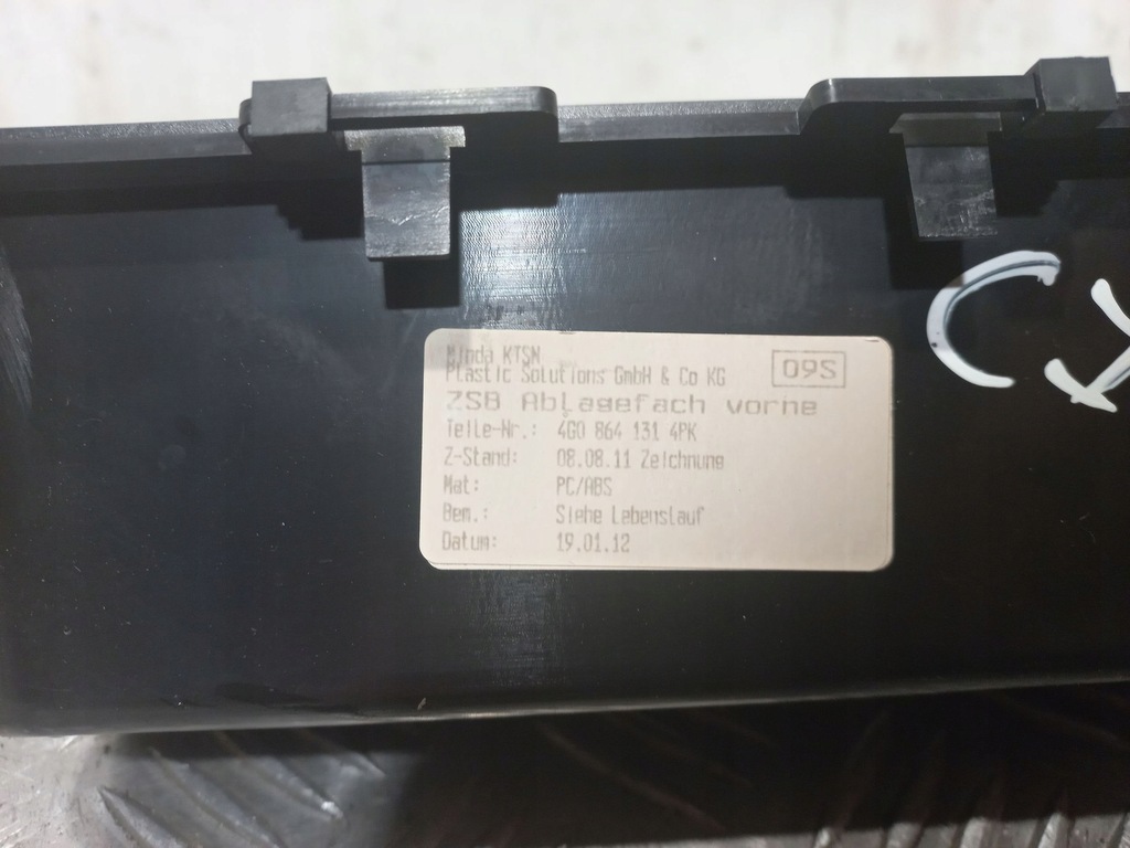 фото №5, Audi a6 s6 c7 4g 2012 пепельница панели приборной панели