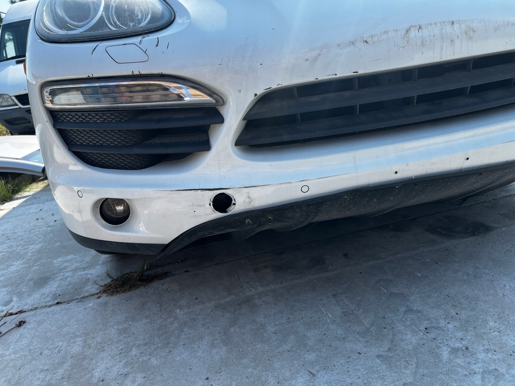 фото №6, Kompletny перед бампер капот лампы охлаждение porsche cayenne s ii 7p5 4.8