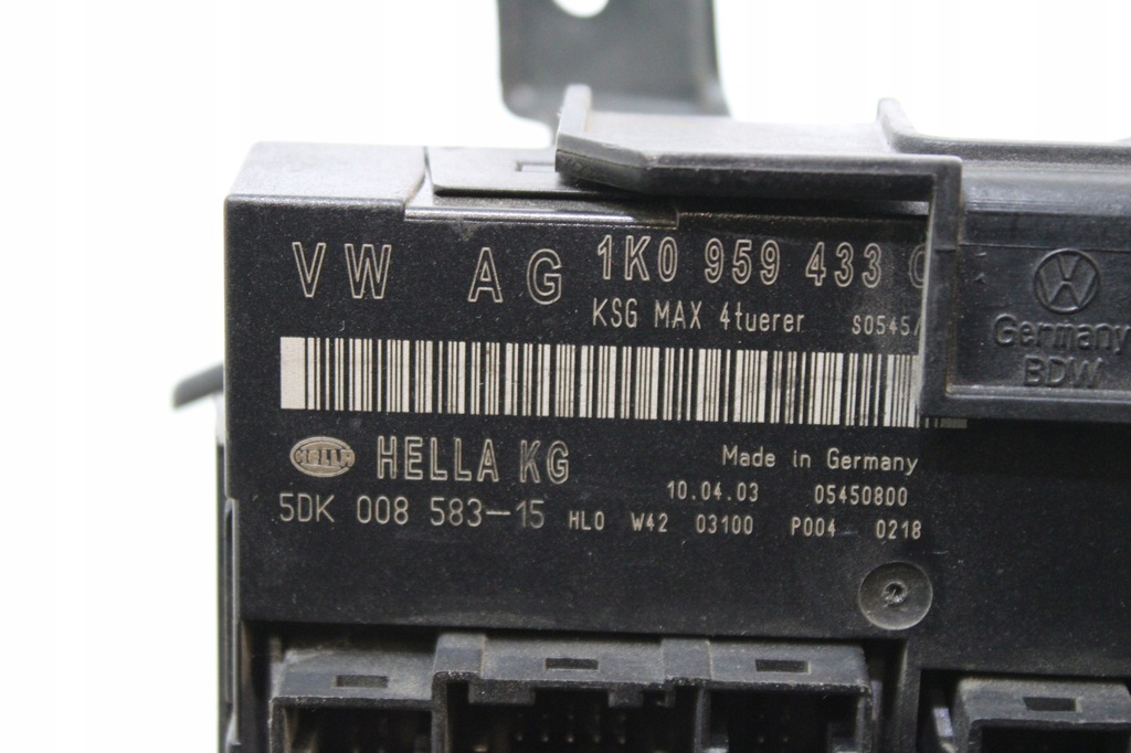 фото №5, Skoda octavia ii модуль комфорта 1k0959433cr europa