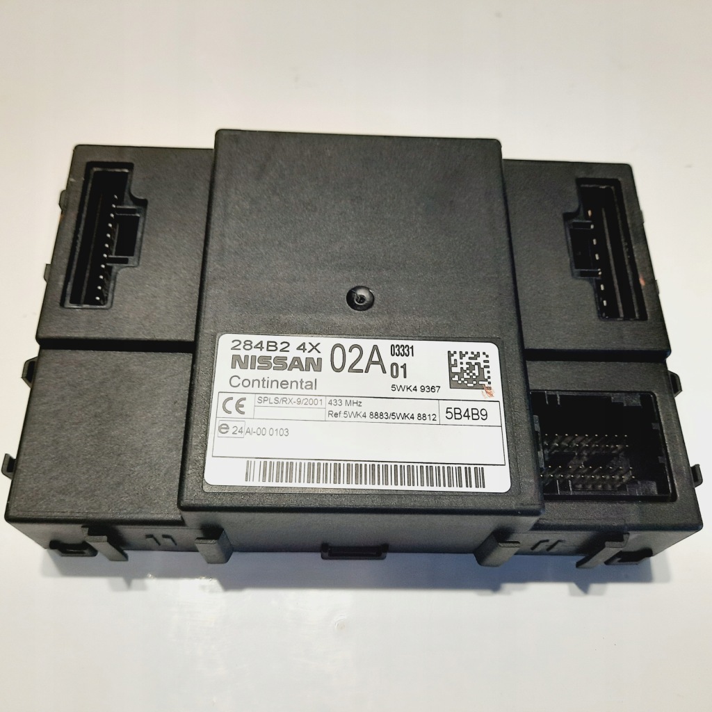 фото №1, Nissan navara d40 модуль комфорта 284b24x02a