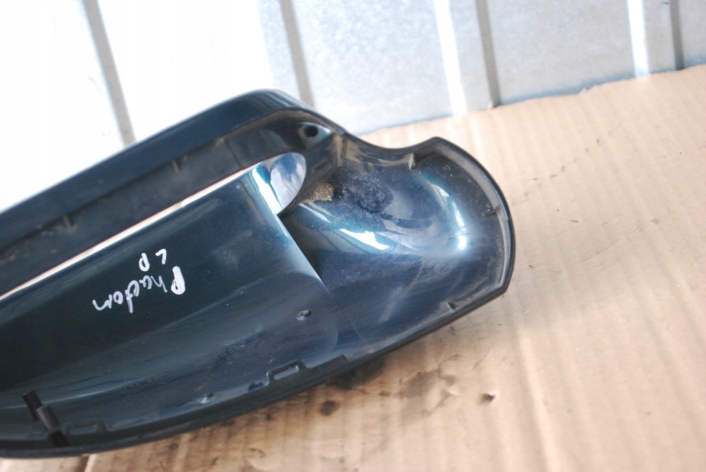 фото №12, Корпус дзеркало ліва vw phaeton зелений