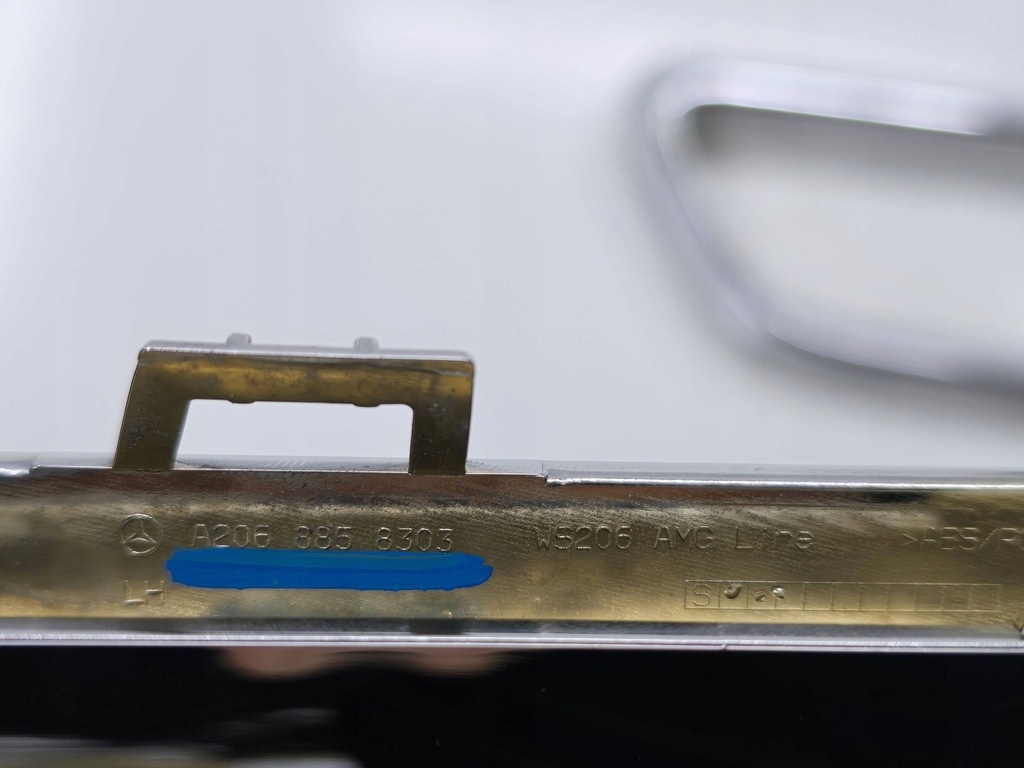 фото №10, Наконечник декоративная глушителя накладка рамка хром mercedes c w206 amg line 20-