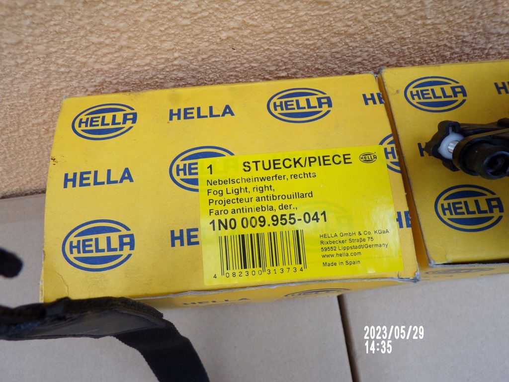 фото №4, Протитуманна фара seat ibiza iv 2008- лівий правий новий oryg