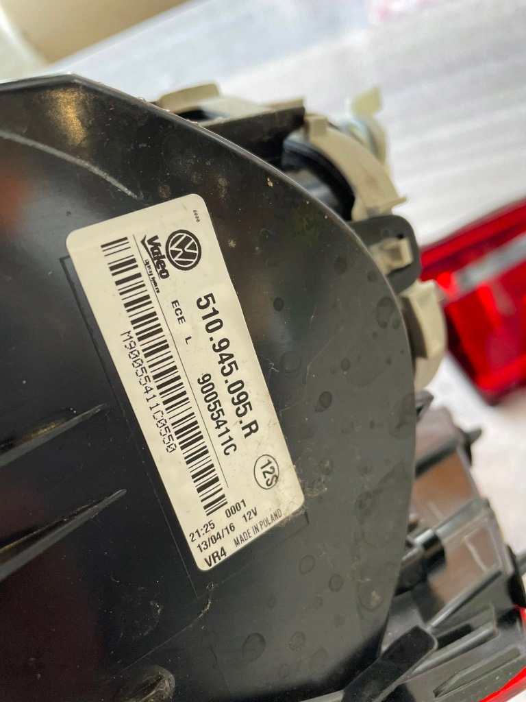 фото №8, Vw golf 7 sportsvan лампы 510945096r 510945094k