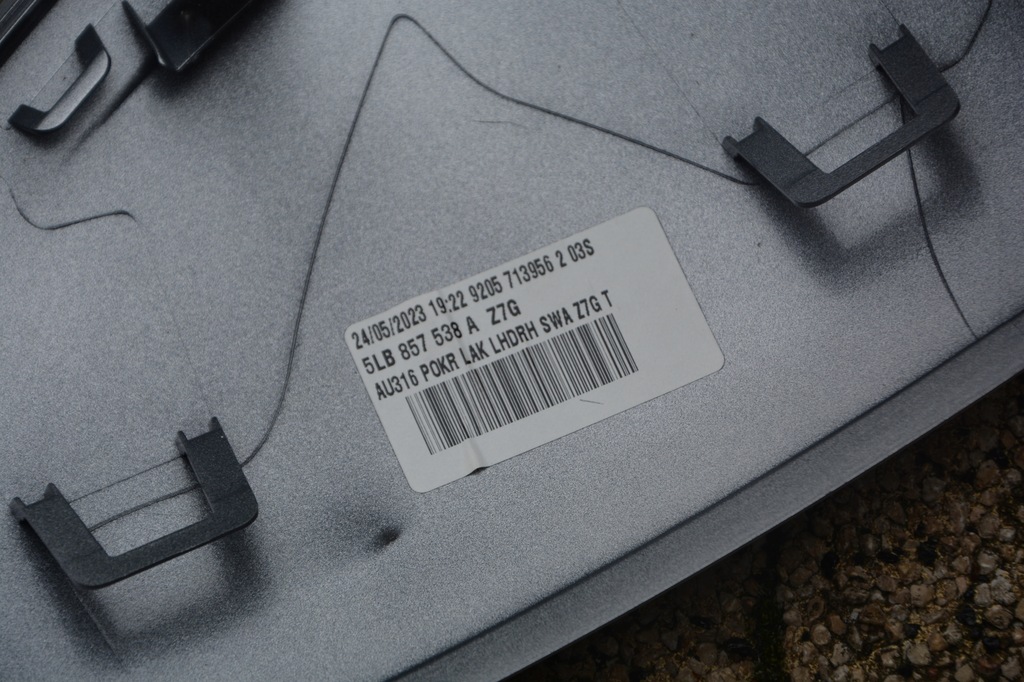 фото №12, Корпус зеркало pod датчик pola правая skoda enyaq iv 5lb857538a