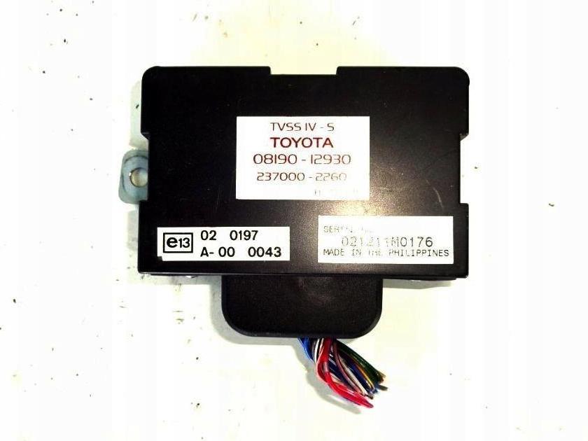 фото №1, Блок керування сигналізація toyota rav4 00-05r 08190-12930