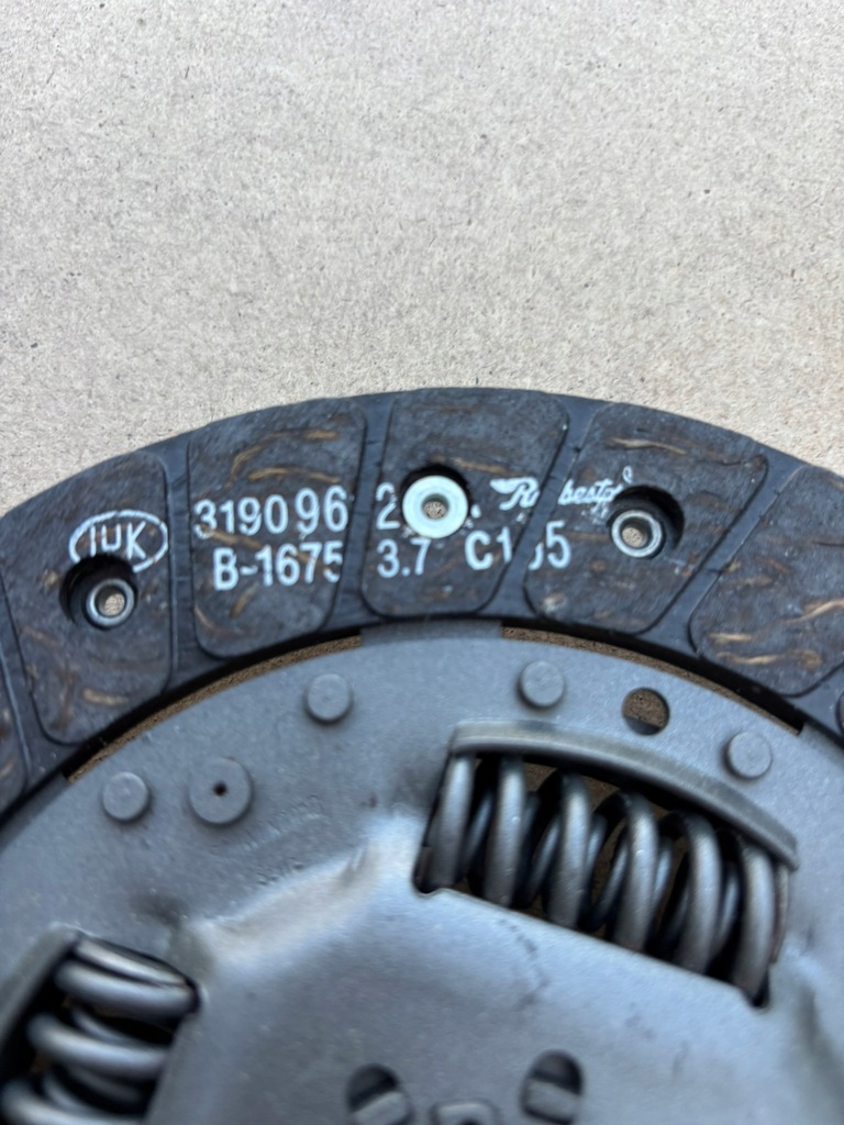 фото №4, Набір зчеплення зчеплення opel оригінальний номер corsa c d 1.0 93188021