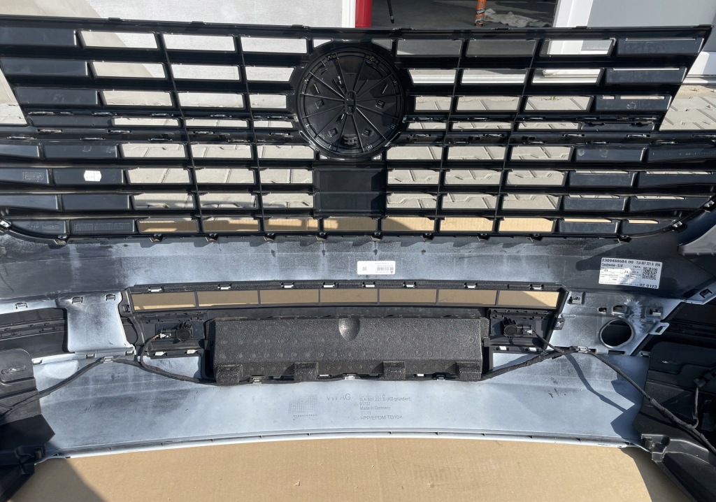 фото №13, Бампер vw multivan caravela california 2019-w колір lb9a pdcx4