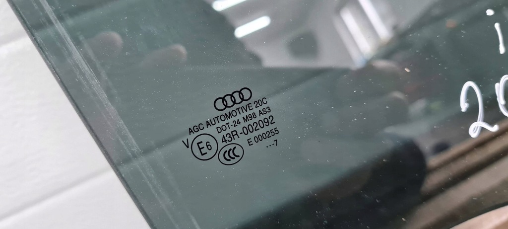 фото №8, Q7 4m sq7 скло кузовна ліва лівий задня as3 17r 2017 4m0845025b