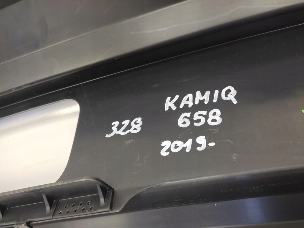 фото №12, Skoda kamiq 658 спойлер дифузор бампера задня 2019-