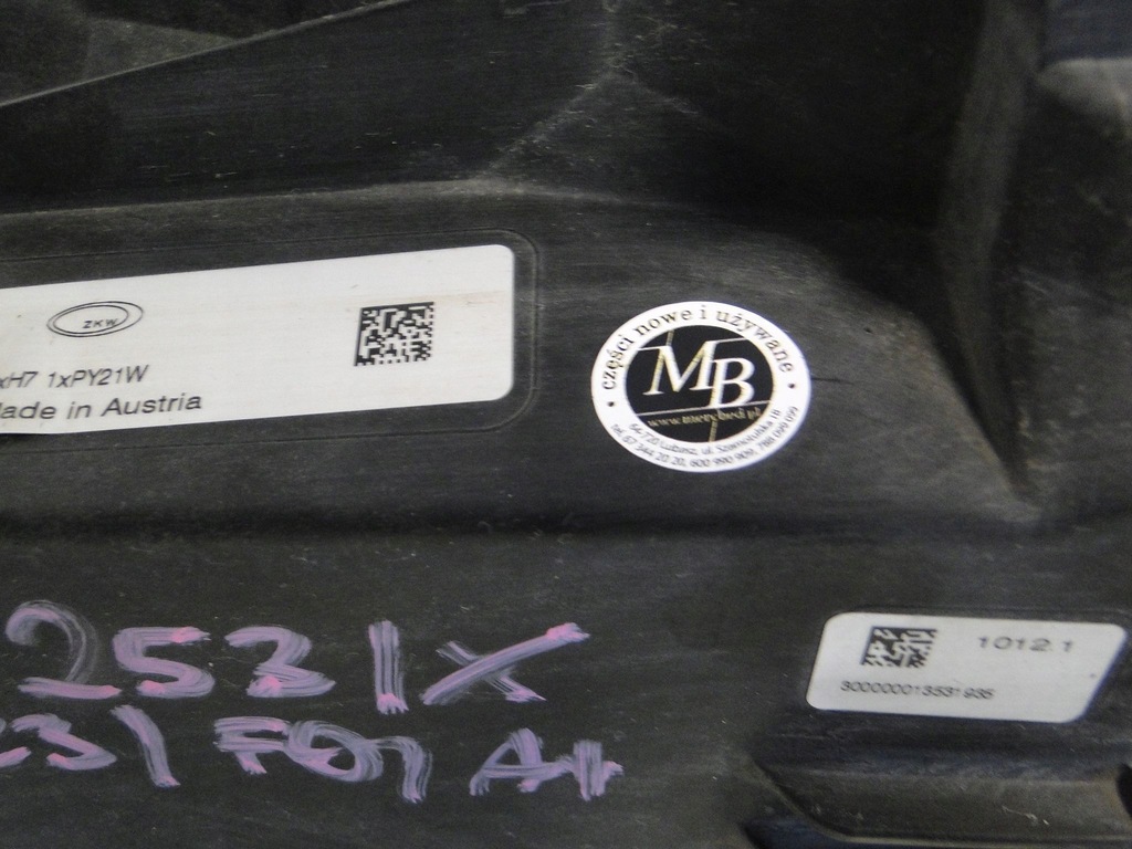 фото №12, Mercedes glc 253 x253 лампа фара передняя передний левая левый обычная h7