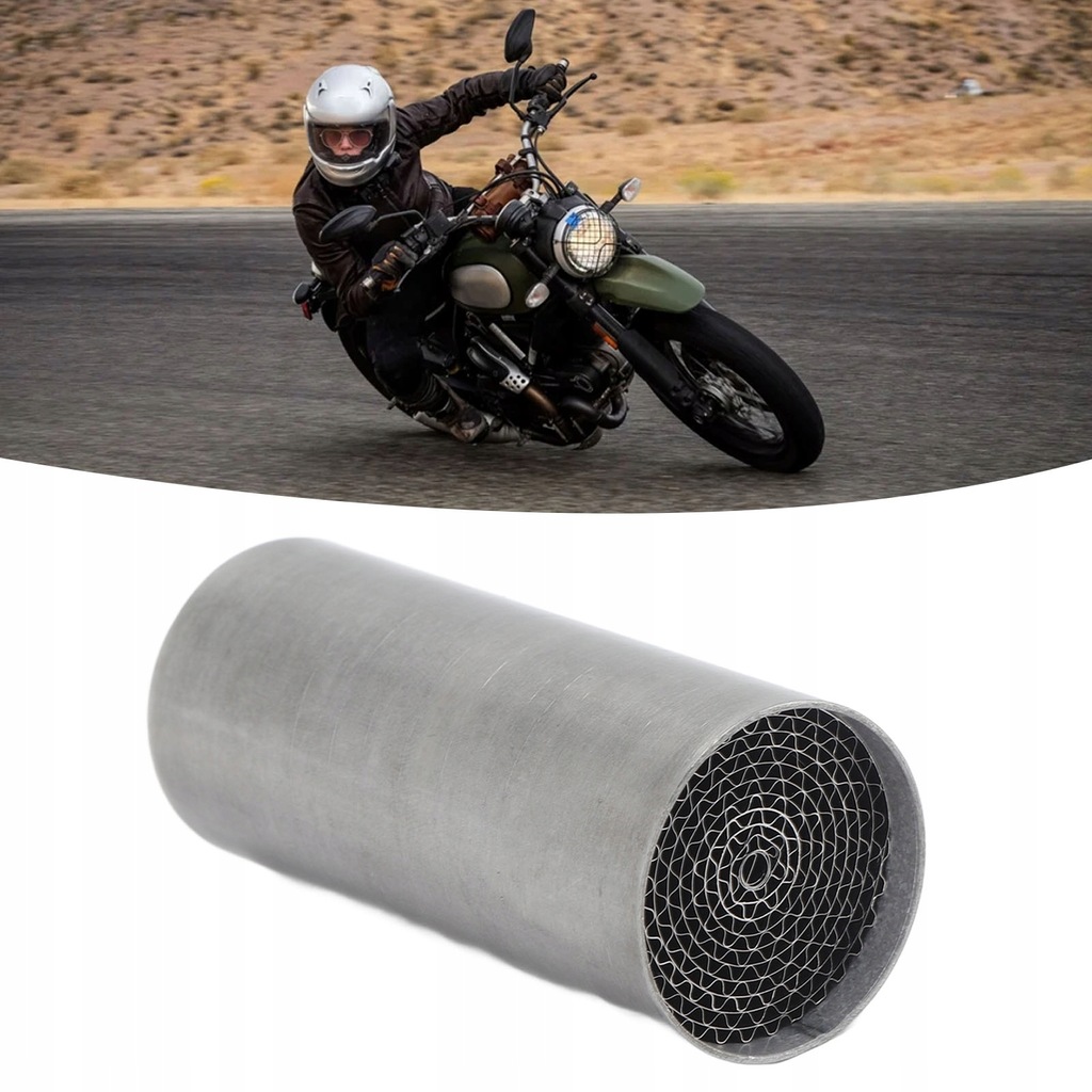 фото №12, Катализатор трубы выпускной motocykla передний средний гаситель выпускной ze